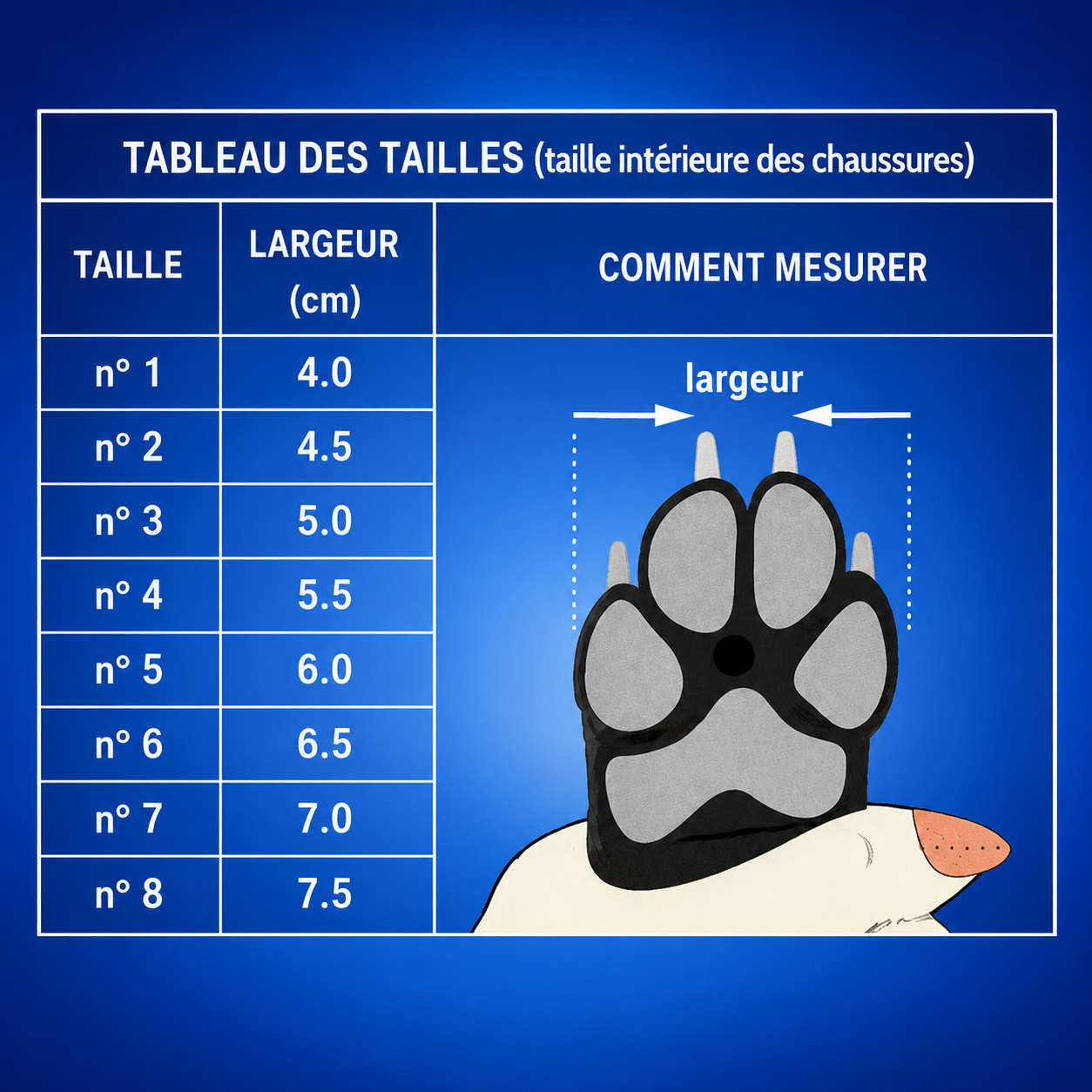 Chaussures de Protection pour Chien