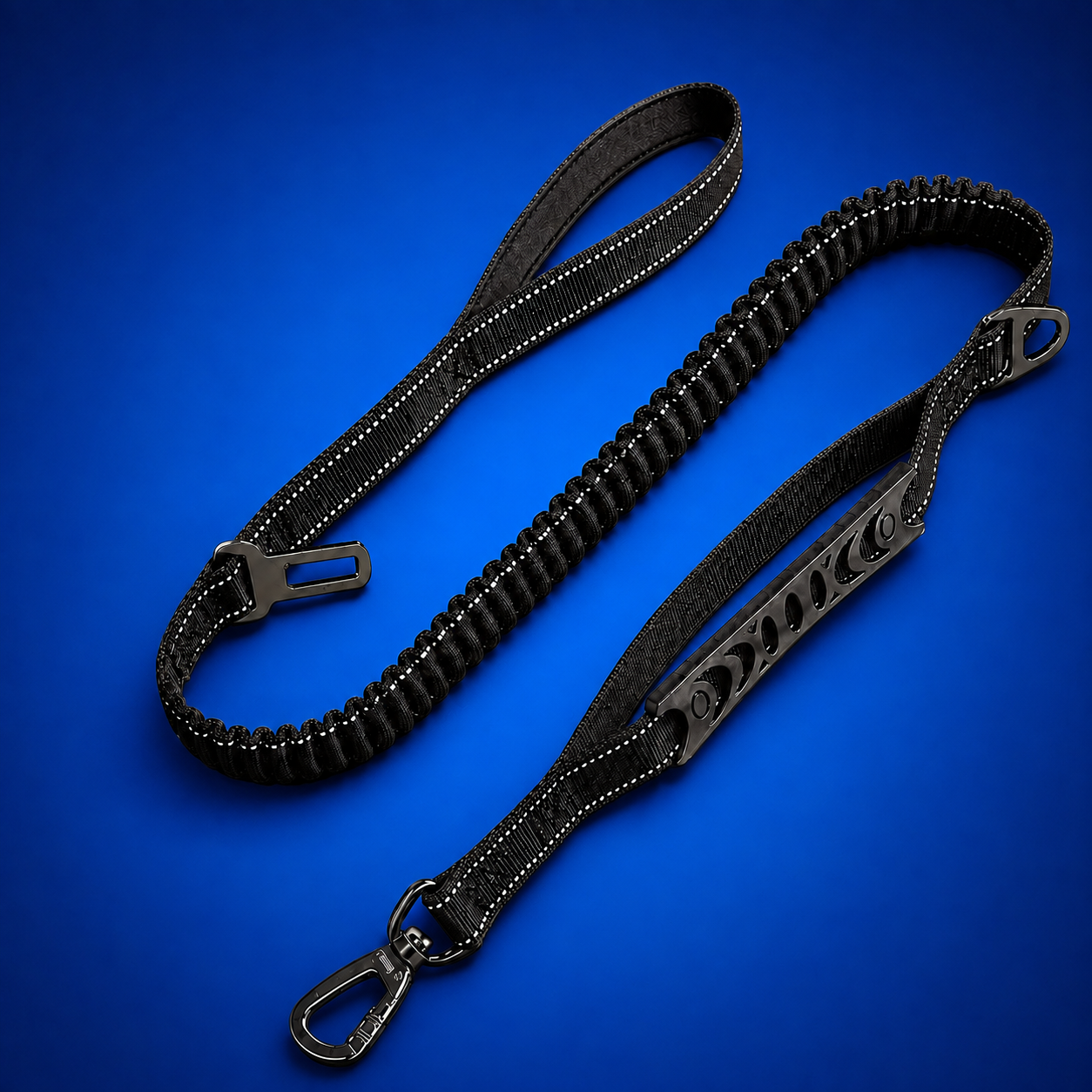 Laisse anti-traction amortissante
